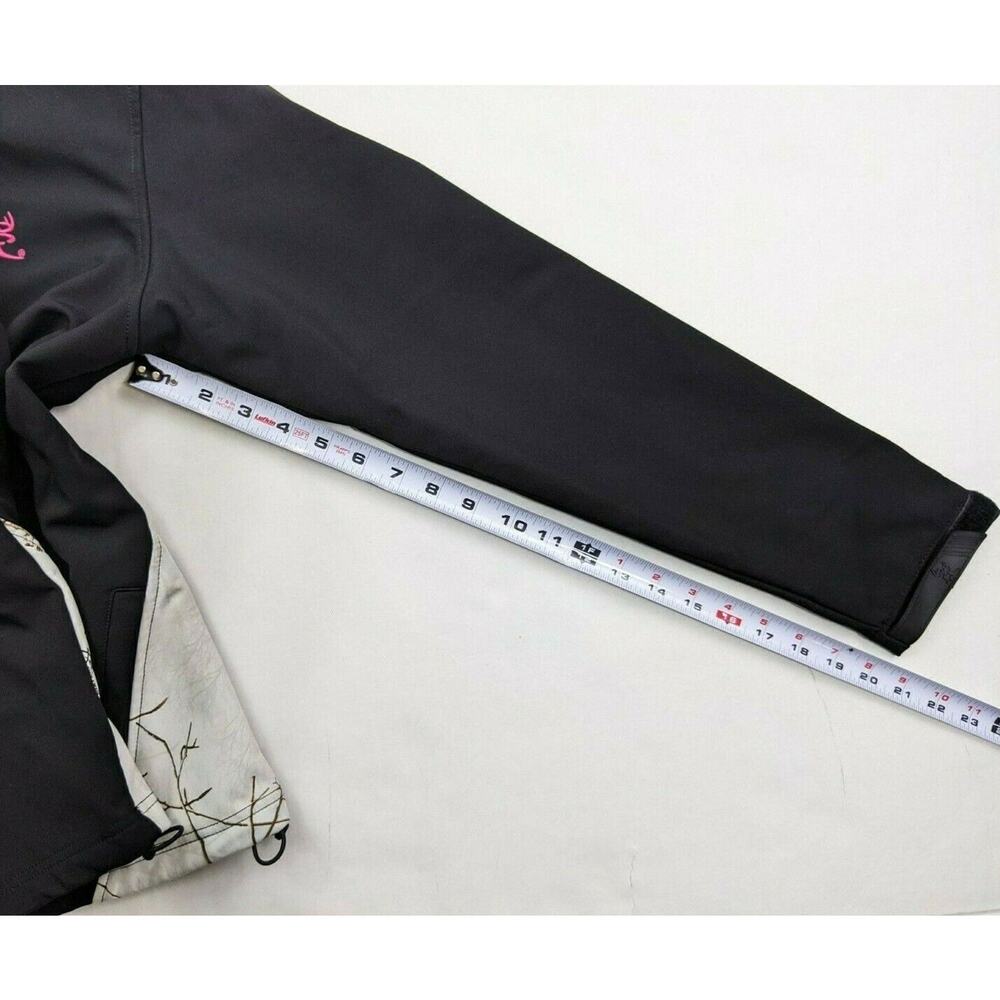 Bushmaster Jacket Women's Size Small Softshell Hunting Camo Trim Zip Up Outdoor - Picture 9 of 10